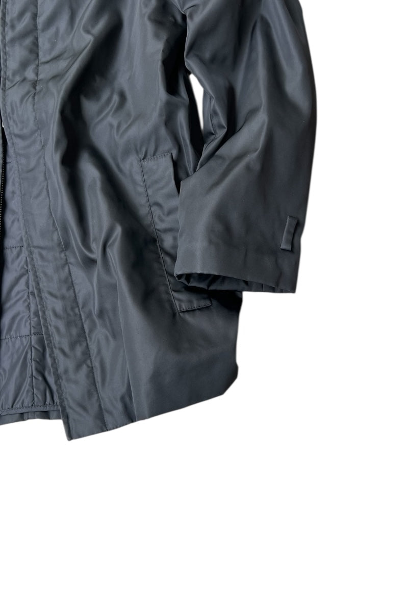 MADE IN ITALY NYLON PUFF JACKET / BLACK [SIZE: 40 USED]