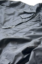 画像をギャラリービューアに読み込む, MADE IN ITALY NYLON PUFF JACKET / BLACK [SIZE: 40 USED]
