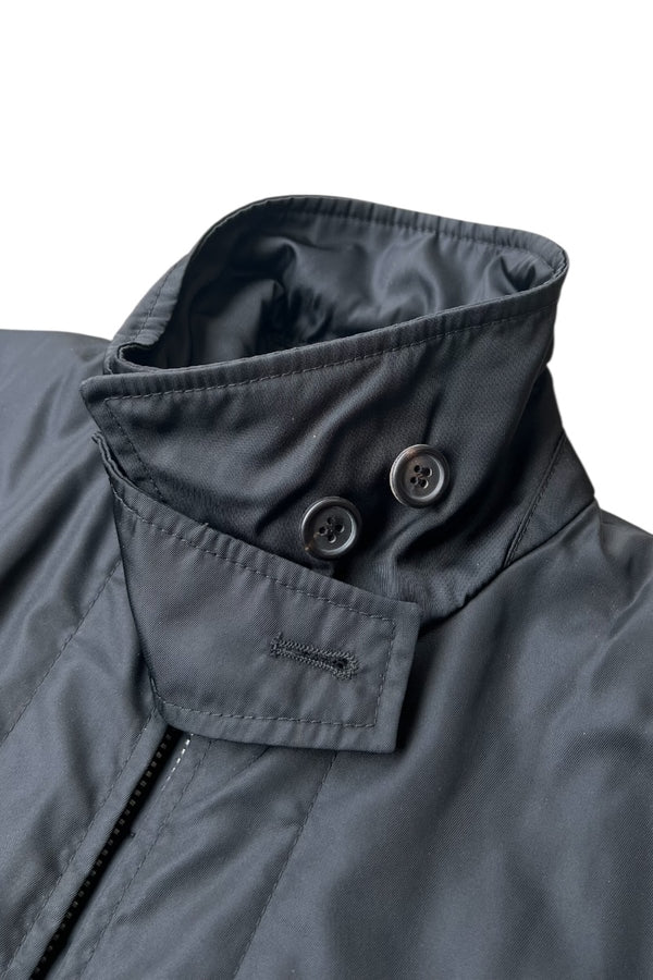 MADE IN ITALY NYLON PUFF JACKET / BLACK [SIZE: 40 USED]