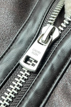 画像をギャラリービューアに読み込む, VEGAN LEATHER RIDERS JACKET / BROWN [SIZE: L USED]
