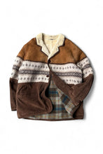 画像をギャラリービューアに読み込む, MADE IN ITALY SHEARLING JACKET / BROWN [SIZE: 50 USED]
