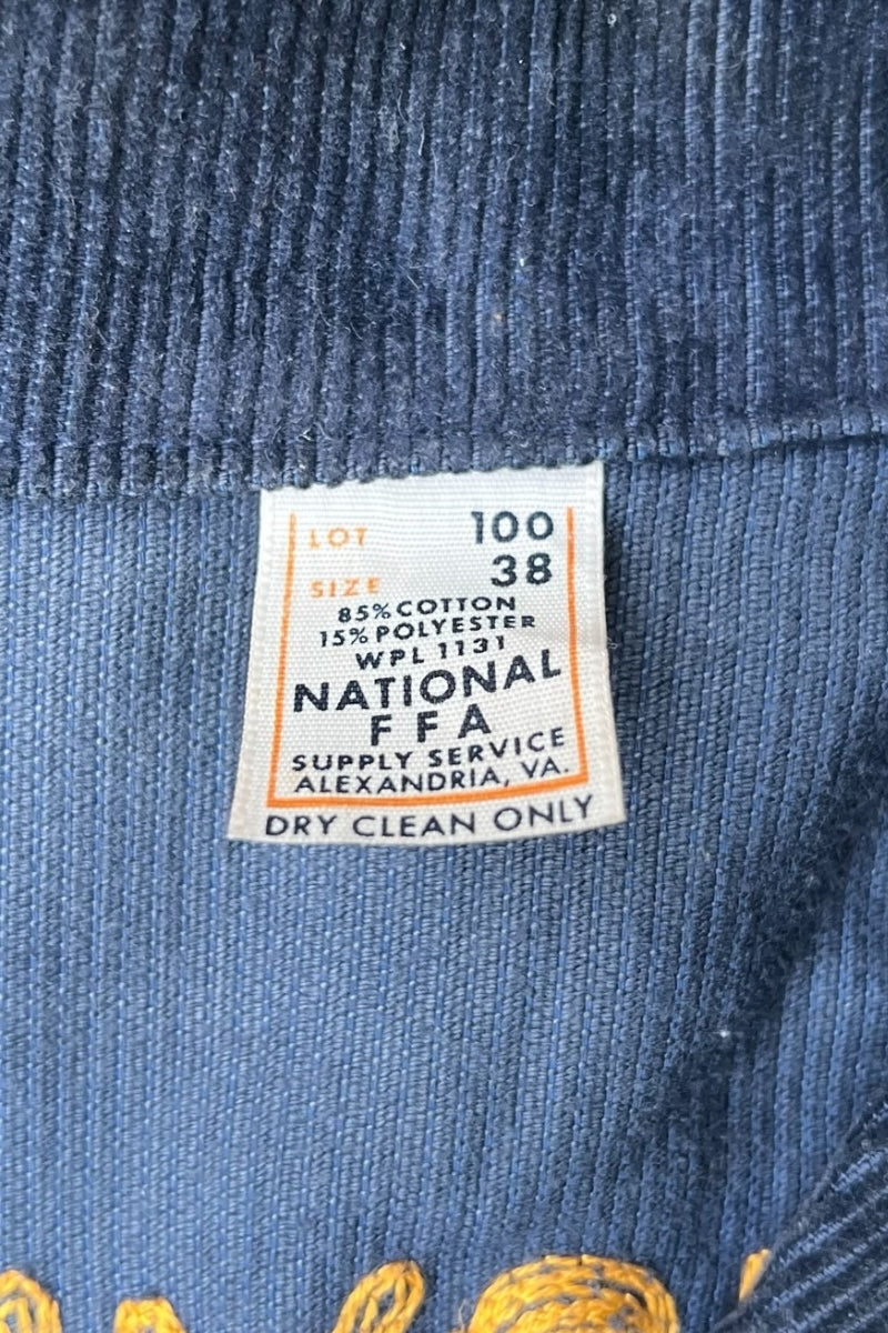 70'S FFA JACKET LOT100 PENNSYLVANIA / NAVY [SIZE: 38 USED]
