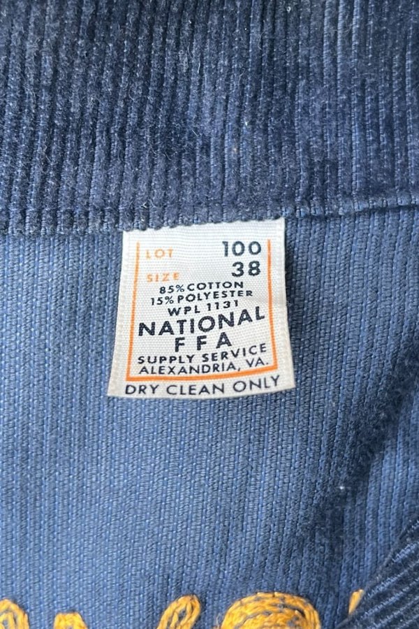 70'S FFA JACKET LOT100 PENNSYLVANIA / NAVY [SIZE: 38 USED]