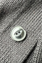 画像をギャラリービューアに読み込む, 90&#39;S WOOL EMBROIDERY CARDIGAN / BLACK [SIZE: M USED]
