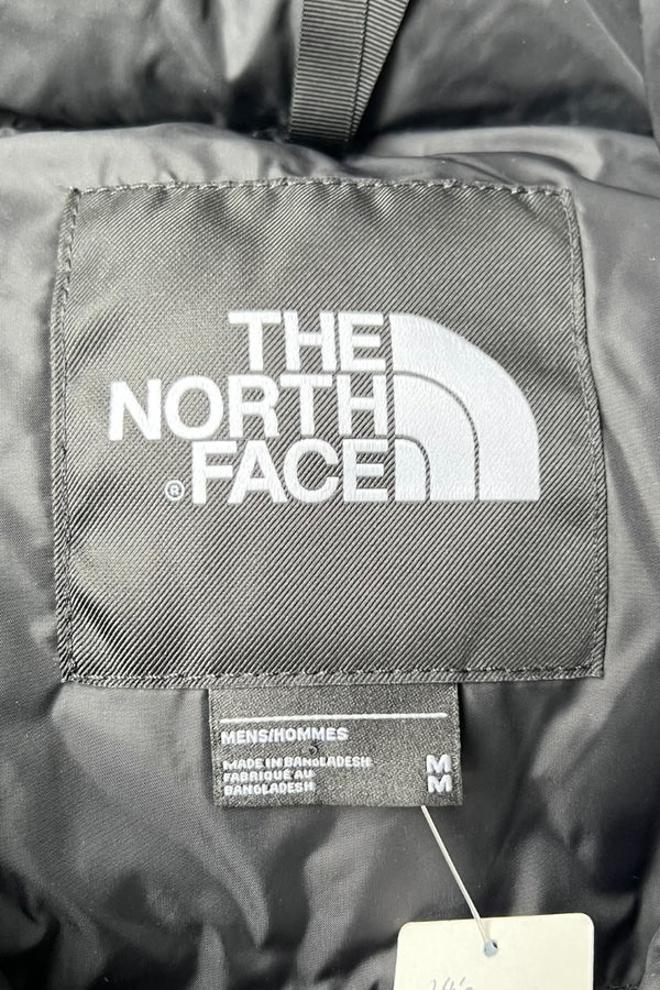 24'S RETRO NUPTSE DOWN JACKET 700 FILL / BLACK [SIZE: M USED]