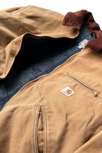 画像をギャラリービューアに読み込む, MADE IN USA 13&#39;S DUCK DETROIT JACKET W/BLANKET LINER / BEIGE [SIZE: XL USED]
