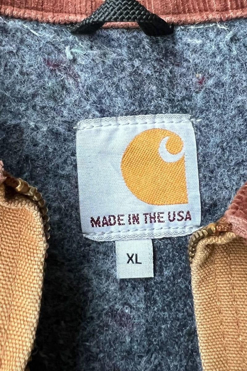 MADE IN USA 13'S DUCK DETROIT JACKET W/BLANKET LINER / BEIGE [SIZE: XL USED]