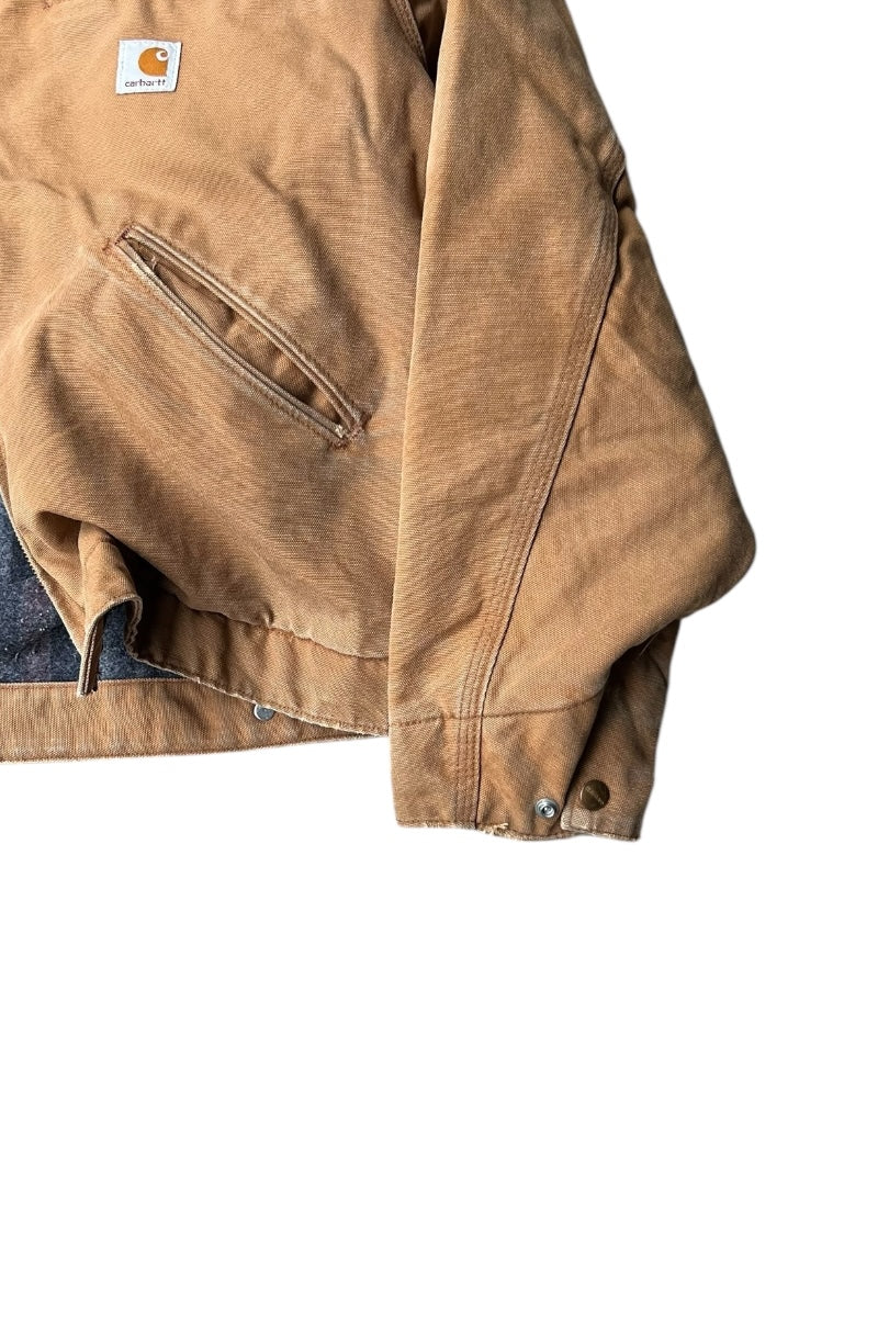 MADE IN USA 13'S DUCK DETROIT JACKET W/BLANKET LINER / BEIGE [SIZE: XL USED]