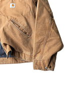 画像をギャラリービューアに読み込む, MADE IN USA 13&#39;S DUCK DETROIT JACKET W/BLANKET LINER / BEIGE [SIZE: XL USED]
