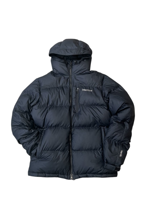 18'S HOODIE DOWN JACKET 700 FILL / BLACK [SIZE: M USED]