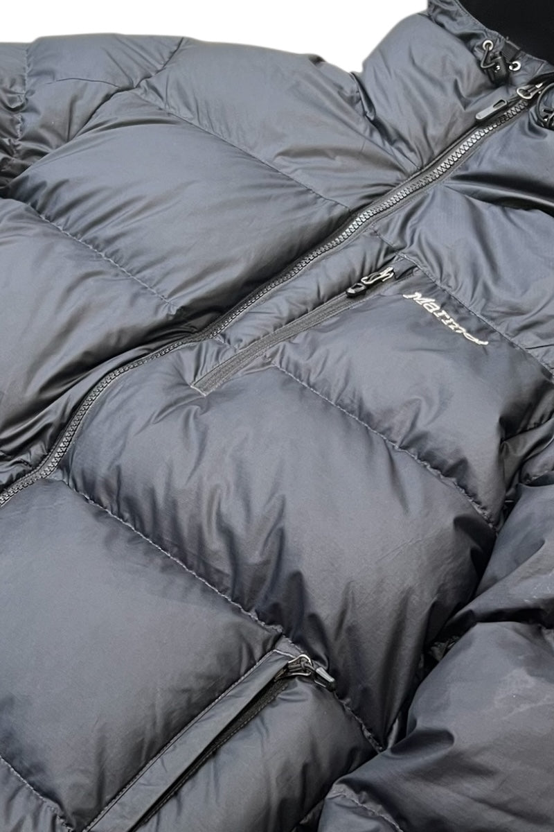 18'S HOODIE DOWN JACKET 700 FILL / BLACK [SIZE: M USED]