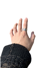 画像をギャラリービューアに読み込む, STERLING SILVER RING / SILVER  [SIZE: 21号相当 USED]
