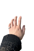 画像をギャラリービューアに読み込む, 925 SILVER 3 RINGS / SILVER  [SIZE: 11号 USED]
