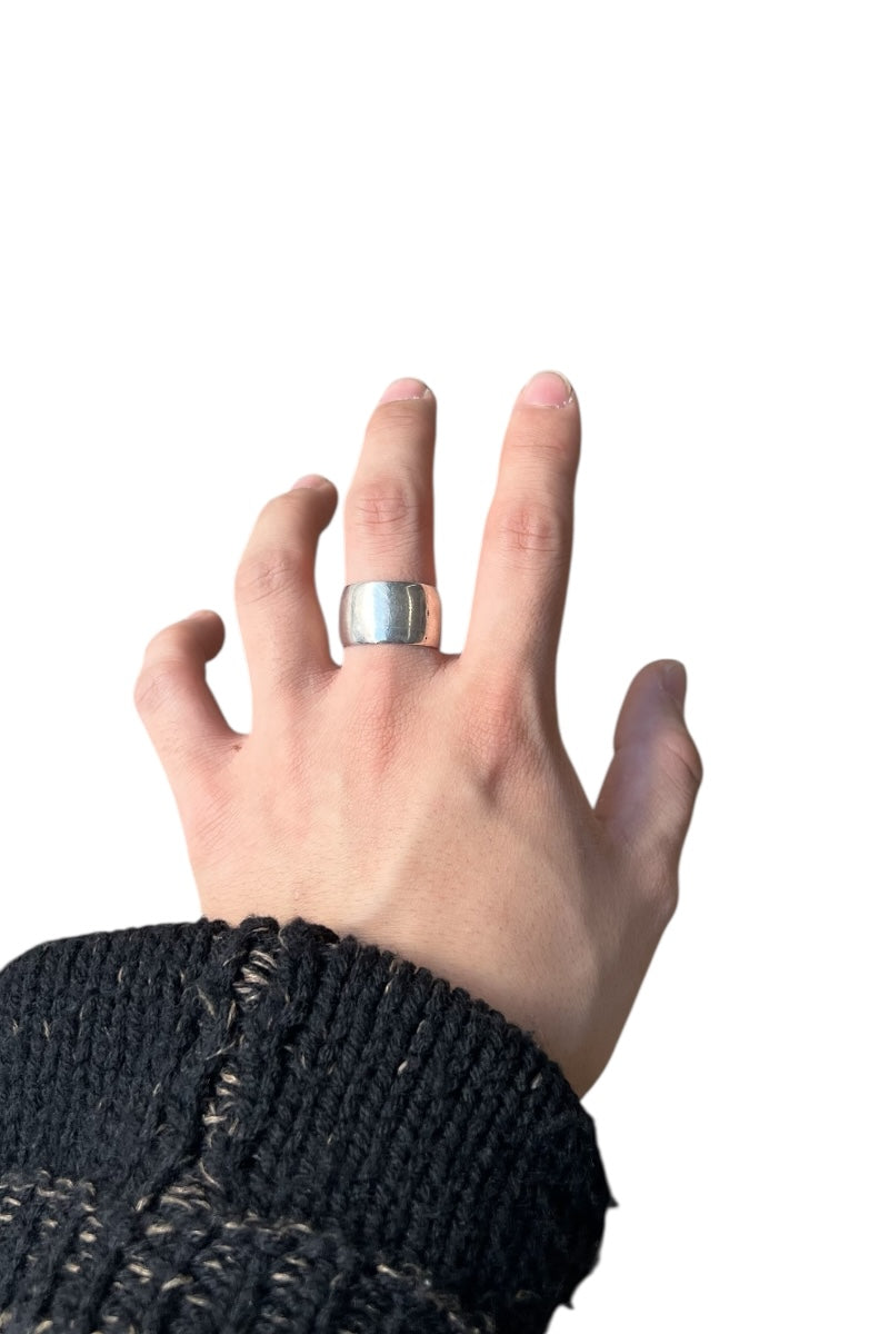 925 SILVER RING / SILVER [SIZE: US 10.5 / UK V Used]