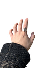 画像をギャラリービューアに読み込む, MADE IN MEXICO 925 SILVER RING / SILVER  [SIZE: 16号相当 USED]
