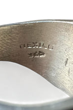 画像をギャラリービューアに読み込む, MADE IN MEXICO 925 SILVER RING W/ONYX / SILVER  [SIZE: 20号相当 USED]
