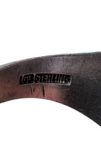 画像をギャラリービューアに読み込む, STERLING SILVER COLLEGE RING / SILVER  [SIZE: 19号相当 USED]
