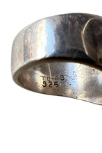 画像をギャラリービューアに読み込む, MADE IN MEXICO 925 SILVER RING W/MALACHITE / SILVER  [SIZE: 17号相当 USED]
