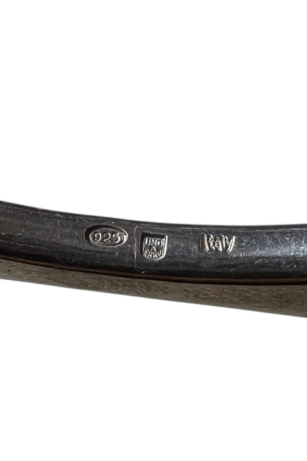 925 STERLING SILVER BANGLE / SILVER [SIZE: ONE SIZE, PRE-OWNED]