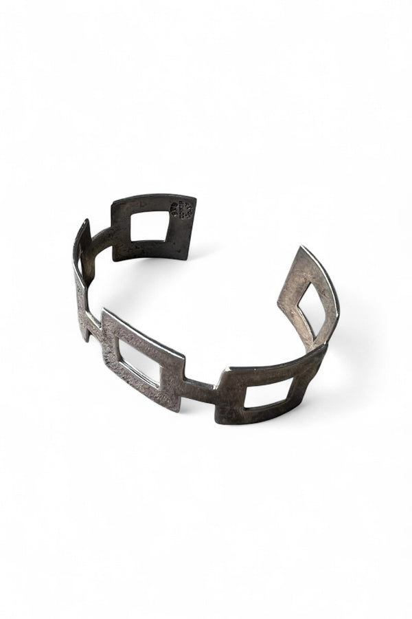 MADE IN MEXICO 925 SILVER BANGLE / SILVER [SIZE: ONE SIZE, USED]