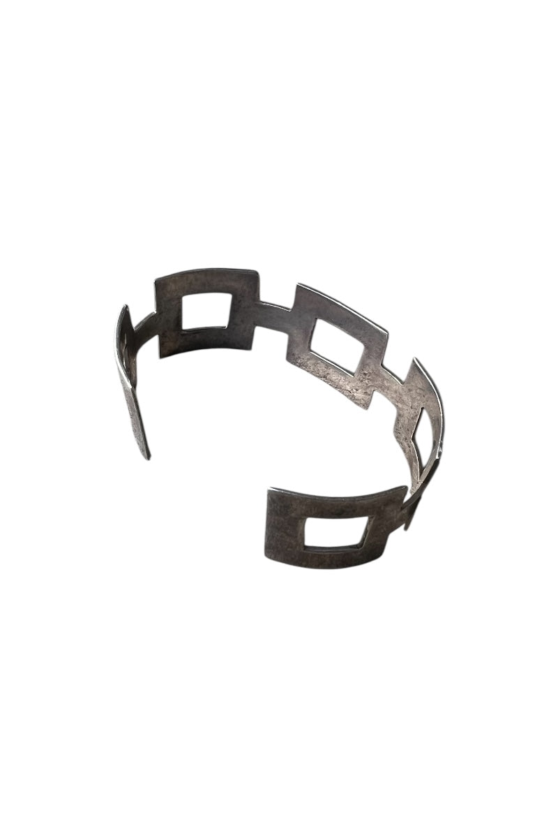 MADE IN MEXICO 925 SILVER BANGLE / SILVER [SIZE: ONE SIZE, USED]