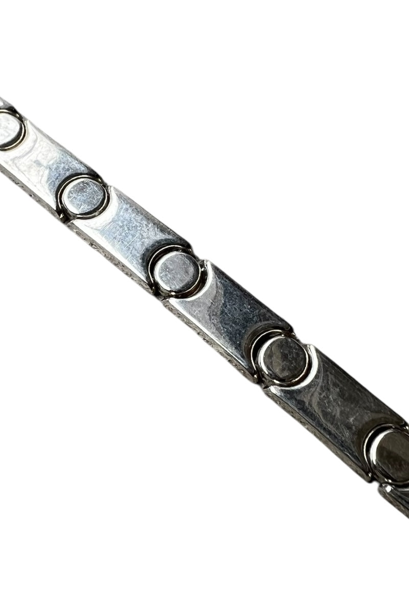 925 SILVER BRACELET W/BRASS / SILVER [SIZE: ONE SIZE USED]