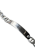 画像をギャラリービューアに読み込む, MADE IN ITALY 925 SILVER ID BRACELET / SILVER [SIZE: ONE SIZE USED]
