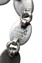 画像をギャラリービューアに読み込む, MADE IN MEXICO 925 SILVER BRACELET W/ONYX / SILVER [SIZE: ONE SIZE USED]
