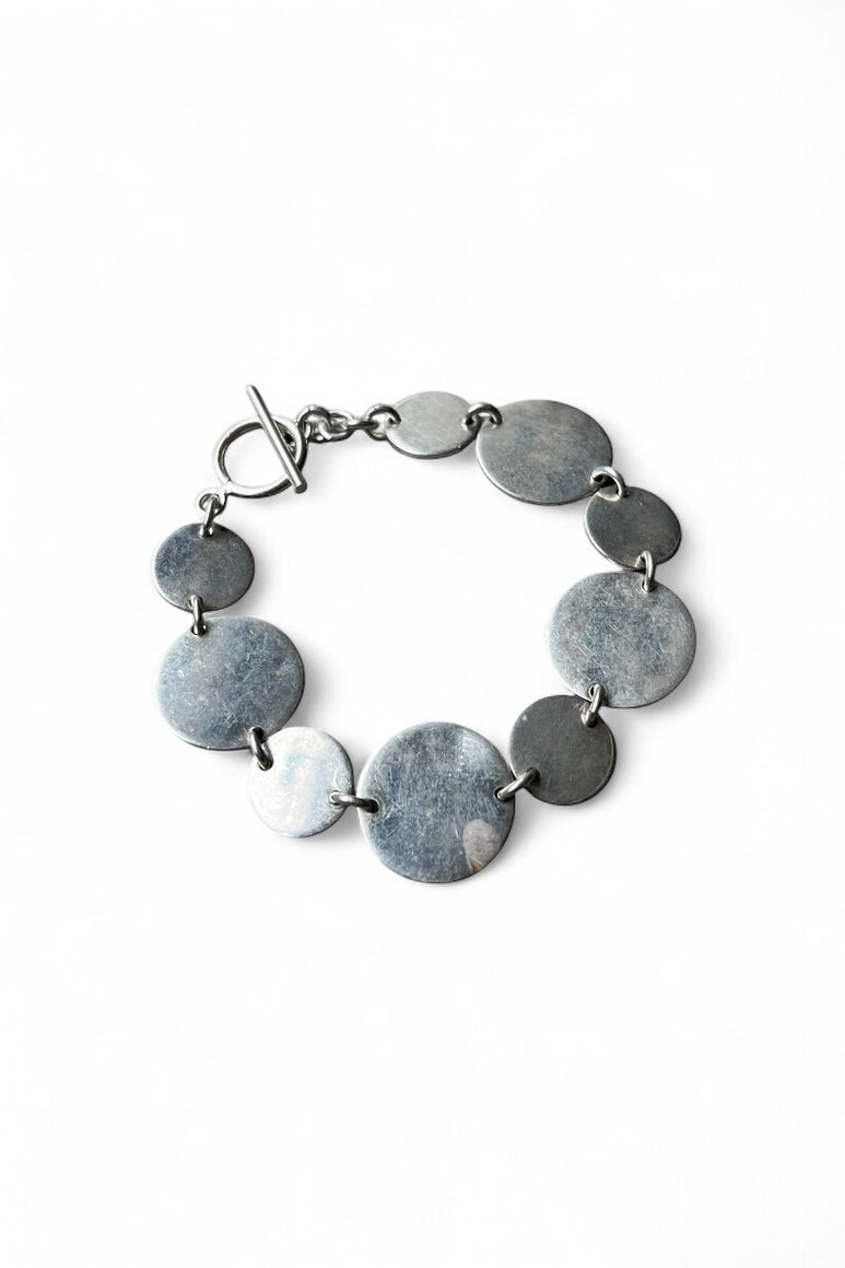 925 SILVER BRACELET T-BAR / SILVER [SIZE: ONE SIZE USED]