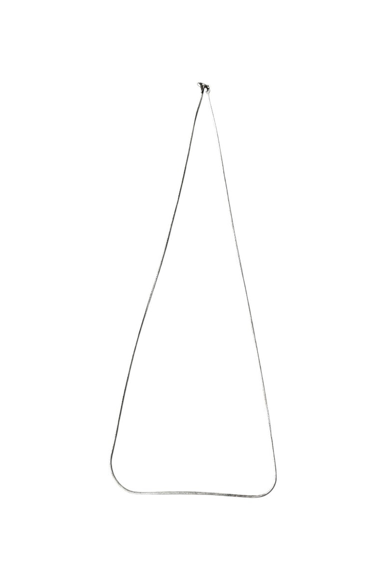 MADE IN ITALY 925 SILVER NECKLACE / SILVER [SIZE: ONE SIZE USED]