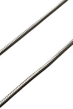 画像をギャラリービューアに読み込む, MADE IN ITALY 925 SILVER SNAKE CHAIN NECKLACE / SILVER [SIZE: ONE SIZE USED]
