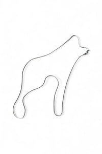 MADE IN ITALY 925 SILVER SNAKE CHAIN NECKLACE / SILVER [SIZE: ONE SIZE USED]