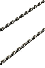 画像をギャラリービューアに読み込む, MADE IN ITALY 925 SILVER FRENCH ROPE NECKLACE / SILVER [SIZE: ONE SIZE USED]
