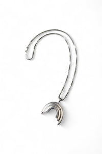 925 SILVER PENDANT NECKLACE / SILVER [SIZE: ONE SIZE USED]
