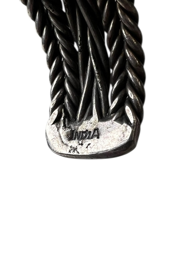 925 STERLING SILVER BANGLE / SILVER [SIZE: ONE SIZE]
