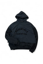 画像をギャラリービューアに読み込む, NYLON LAYER HOODIE SWEATSHIRT / BLACK [SIZE: M USED]

