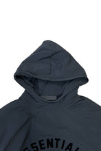 画像をギャラリービューアに読み込む, NYLON LAYER HOODIE SWEATSHIRT / BLACK [SIZE: M USED]
