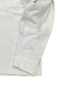 画像をギャラリービューアに読み込む, 90&#39;S L/S RUGBY SHIRT CUSTOM FIT / WHITE [SIZE: L USED]
