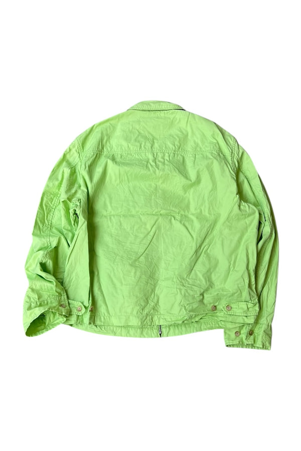 90'S ZIP UP JACKET / NEON [SIZE: XL USED]
