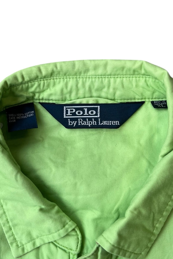 90'S ZIP UP JACKET / NEON [SIZE: XL USED]