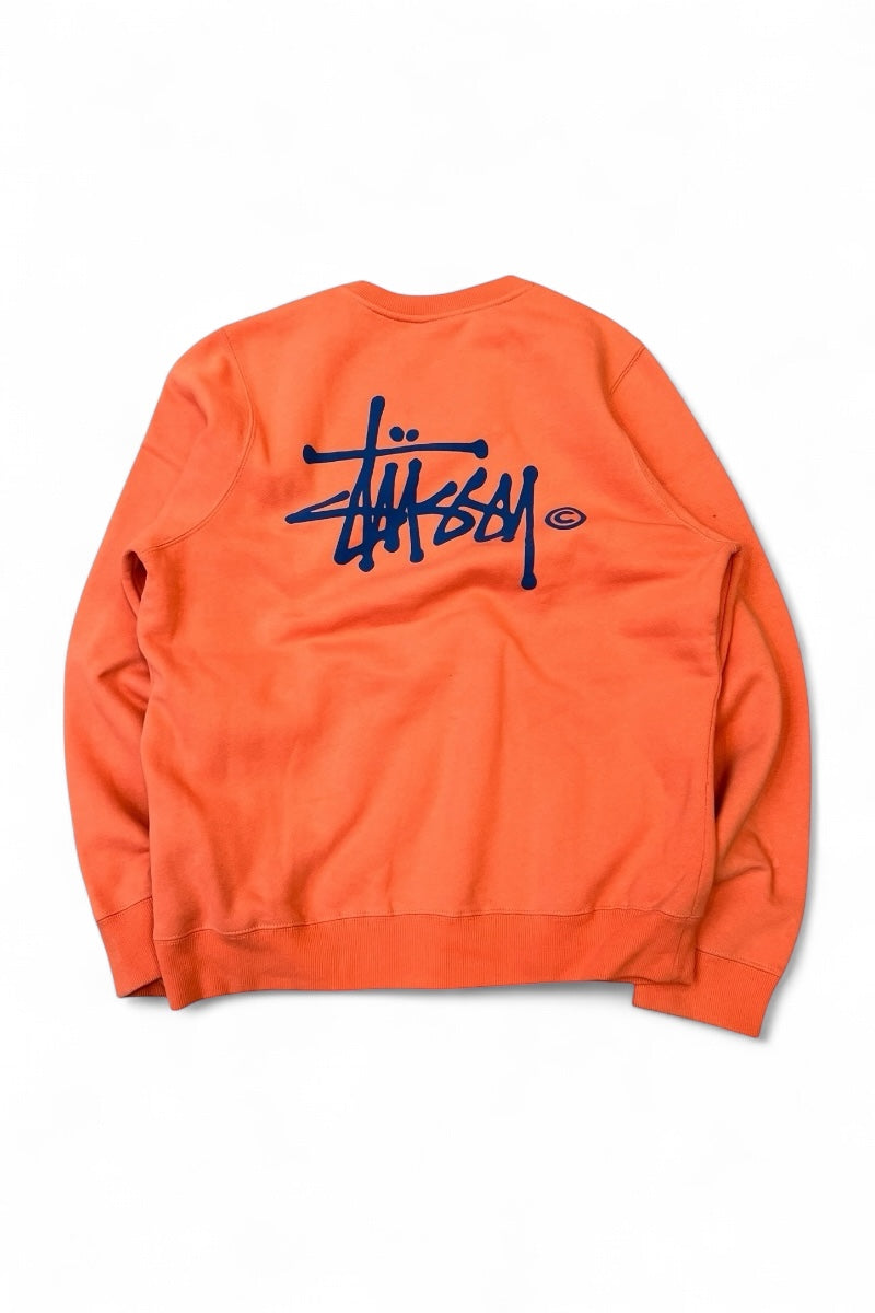 LOGO SWEATSHIRT / ORANGE [SIZE: L USED]