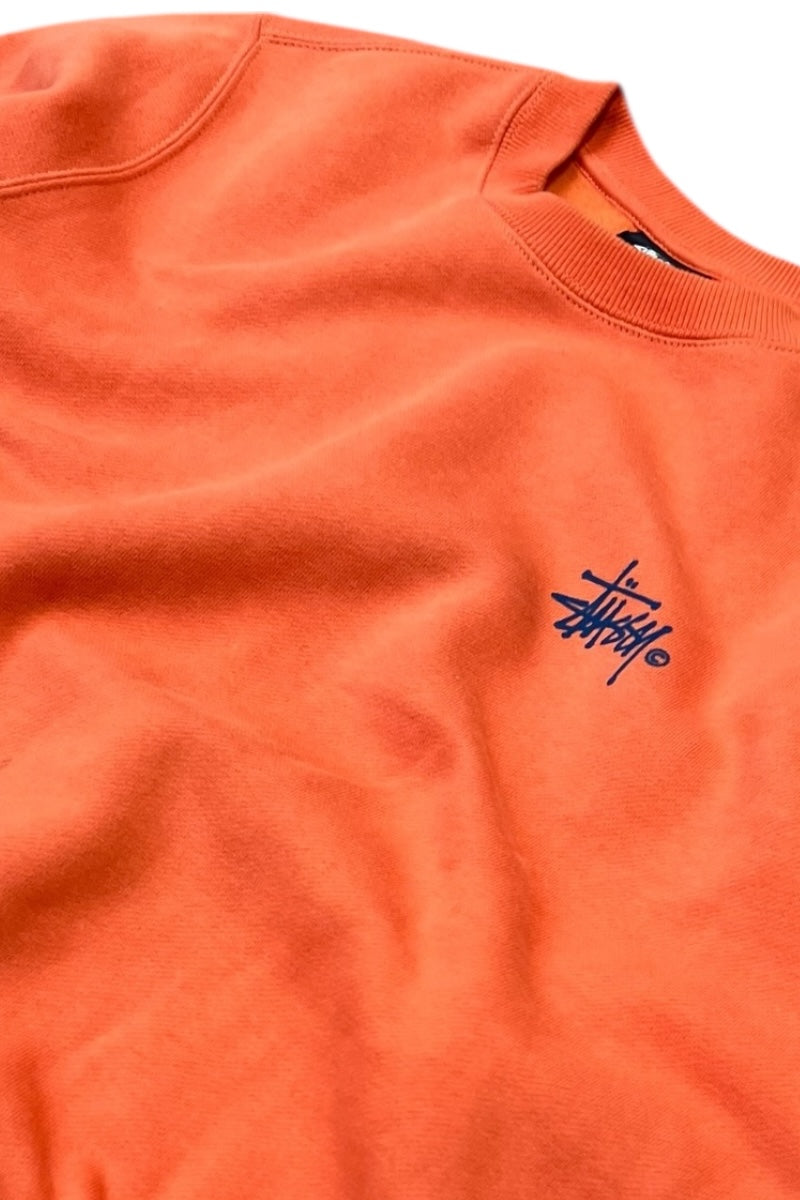 LOGO SWEATSHIRT / ORANGE [SIZE: L USED]