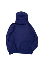 画像をギャラリービューアに読み込む, MADE IN USA 90&#39;S KIMBERTON HOODIE SWEATSHIRT / NAVY [SIZE: M USED]
