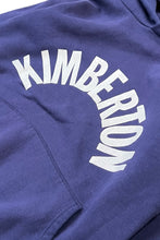 画像をギャラリービューアに読み込む, MADE IN USA 90&#39;S KIMBERTON HOODIE SWEATSHIRT / NAVY [SIZE: M USED]

