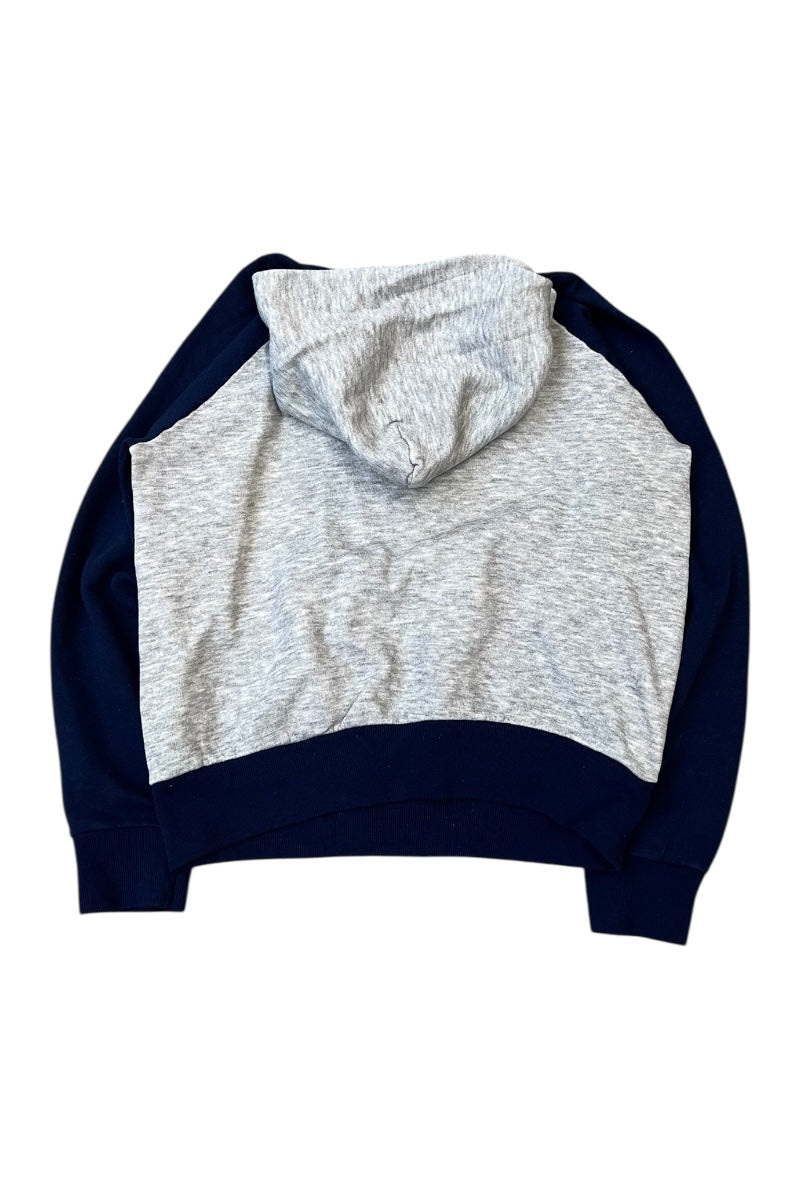 80'S MICKEY HOODIE SWEATSHIRT / GREY [SIZE: M USED]