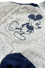 画像をギャラリービューアに読み込む, 80&#39;S MICKEY HOODIE SWEATSHIRT / GREY [SIZE: M USED]

