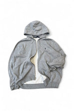 画像をギャラリービューアに読み込む, 90&#39;S ZIP HOODIE SWEATSHIRT / GREY [SIZE: XL USED]
