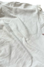 画像をギャラリービューアに読み込む, MADE IN TURKEY Y2K EARLY 00&#39;S ONE POINT LOGO SWEATSHIRT / WHITE [SIZE: M USED]
