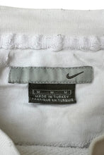 画像をギャラリービューアに読み込む, MADE IN TURKEY Y2K EARLY 00&#39;S ONE POINT LOGO SWEATSHIRT / WHITE [SIZE: M USED]
