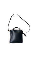 画像をギャラリービューアに読み込む, 90&#39;S LEATHER BAG / BLACK [SIZE: ONE SIZE USED]

